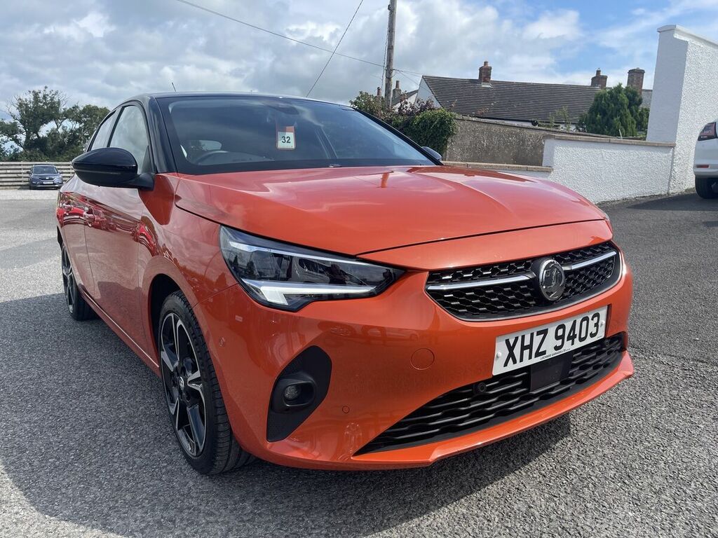 Vauxhall Corsa 1.5 Turbo D Elite Edition Hatchback Man Orange