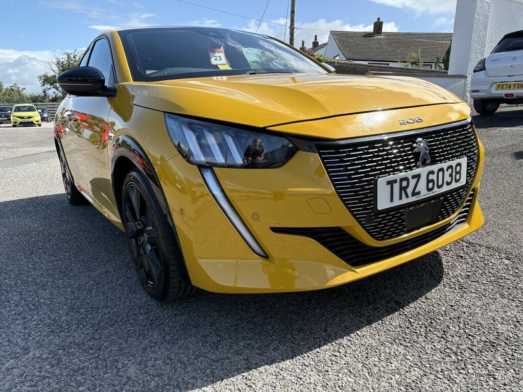 Peugeot 208 1.2 Gt Hatchback Euro 6 Ss 1 Yellow
