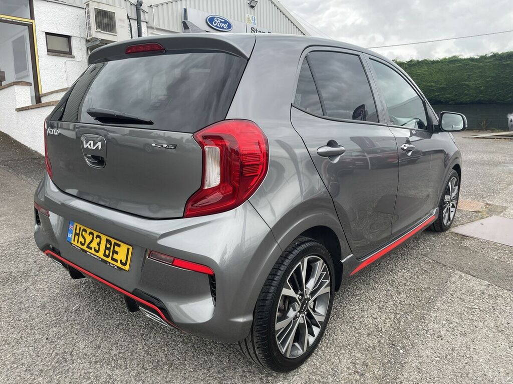Kia Picanto 1.0 Dpi Gt-line Hatchback Amt Euro 6 S Grey #3