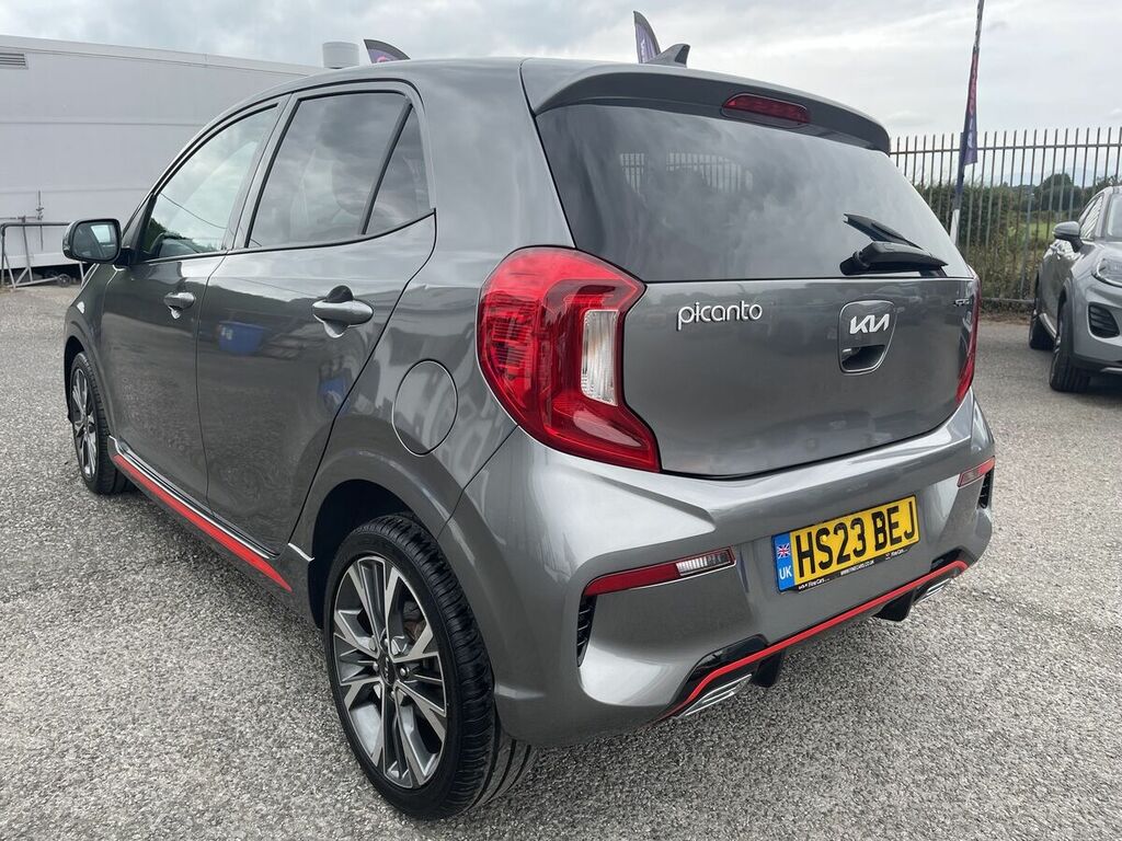 Kia Picanto 1.0 Dpi Gt-line Hatchback Amt Euro 6 S Grey #5