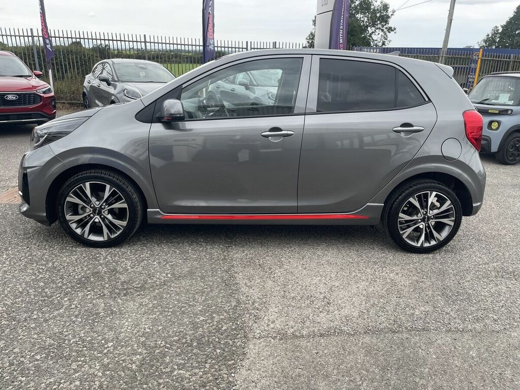 Kia Picanto 1.0 Dpi Gt-line Hatchback Amt Euro 6 S Grey #6