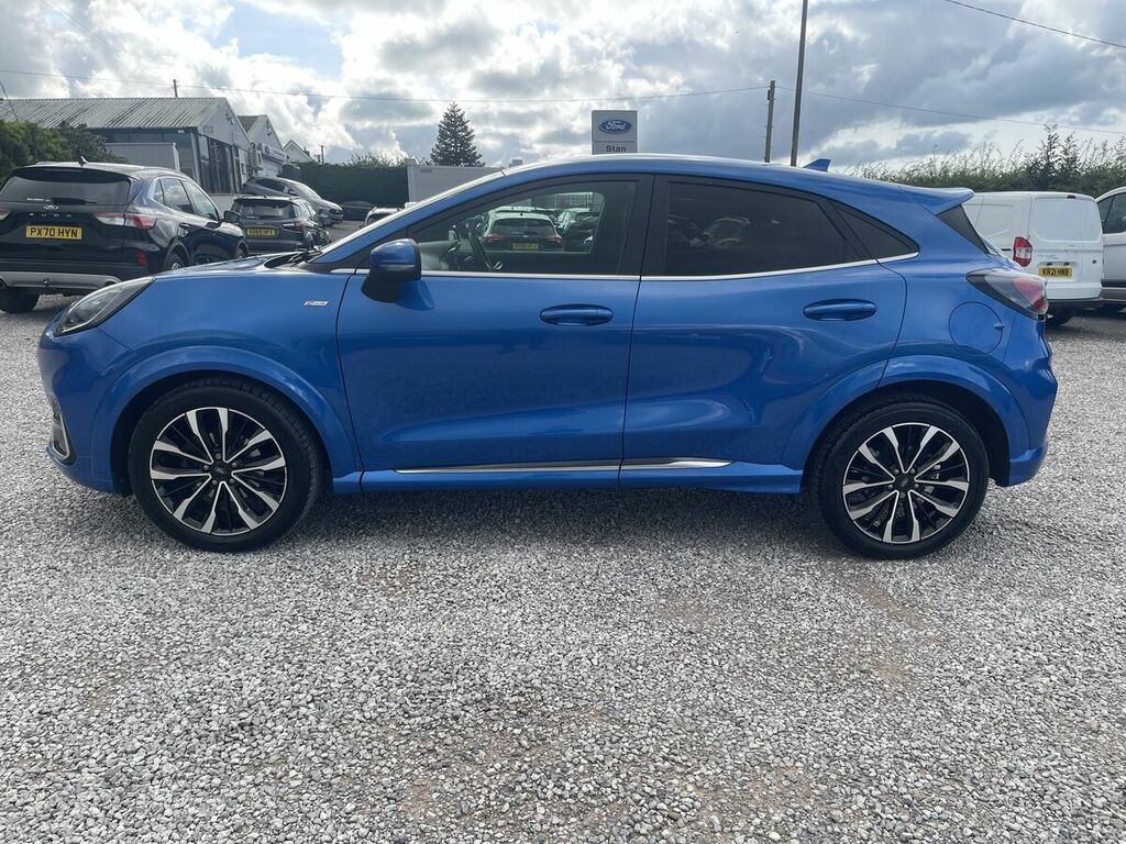 Ford Puma 1.0T Ecoboost Mhev St-line Vignale Suv BL22XMB Blue #6