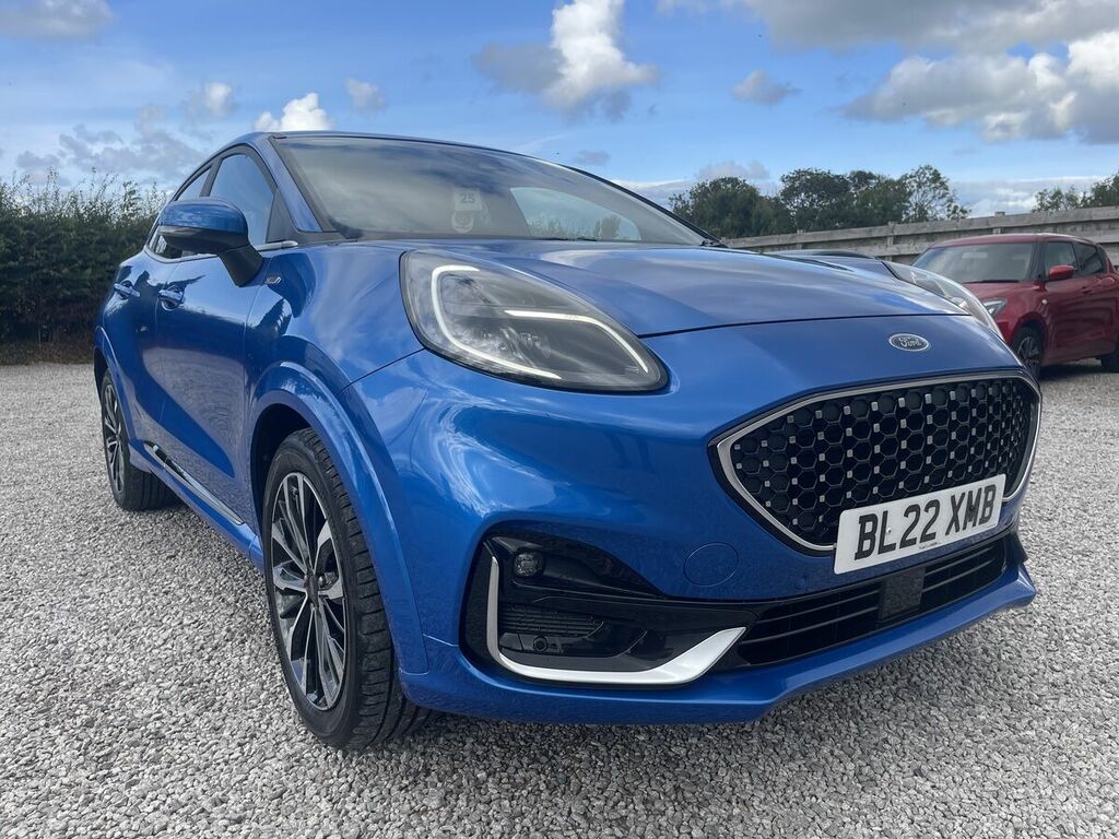 Ford Puma 1.0T Ecoboost Mhev St-line Vignale Suv Blue