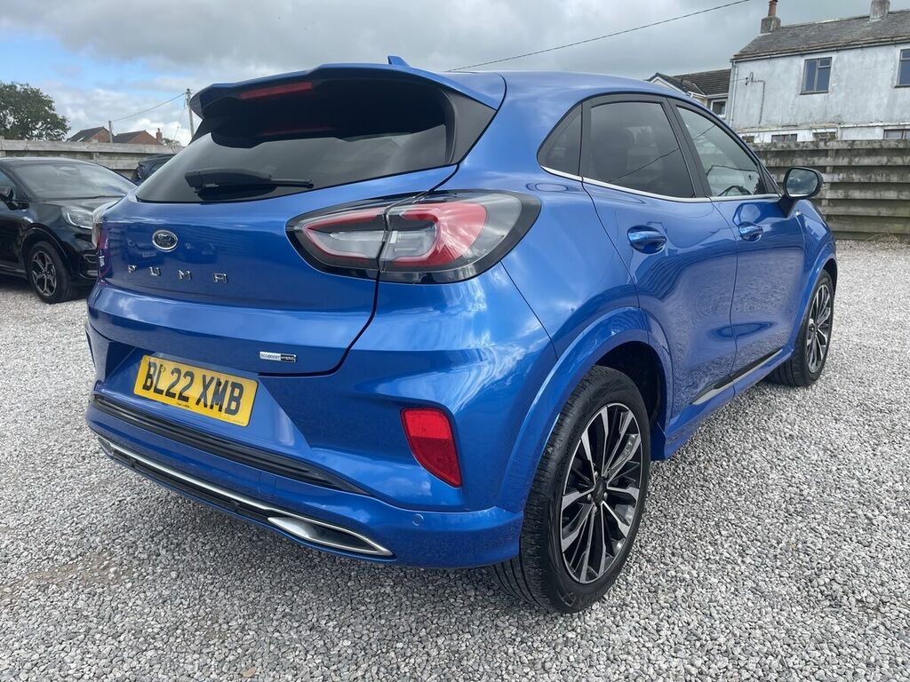 Ford Puma 1.0T Ecoboost Mhev St-line Vignale Suv BL22XMB Blue #3