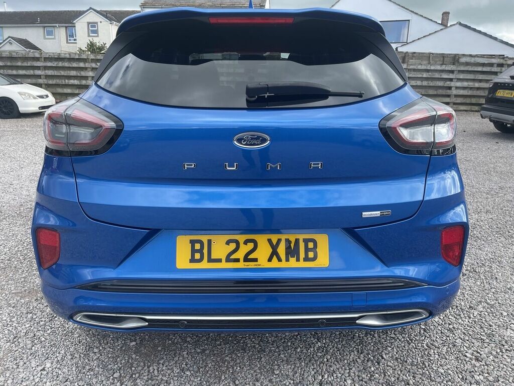 Ford Puma 1.0T Ecoboost Mhev St-line Vignale Suv BL22XMB Blue #4