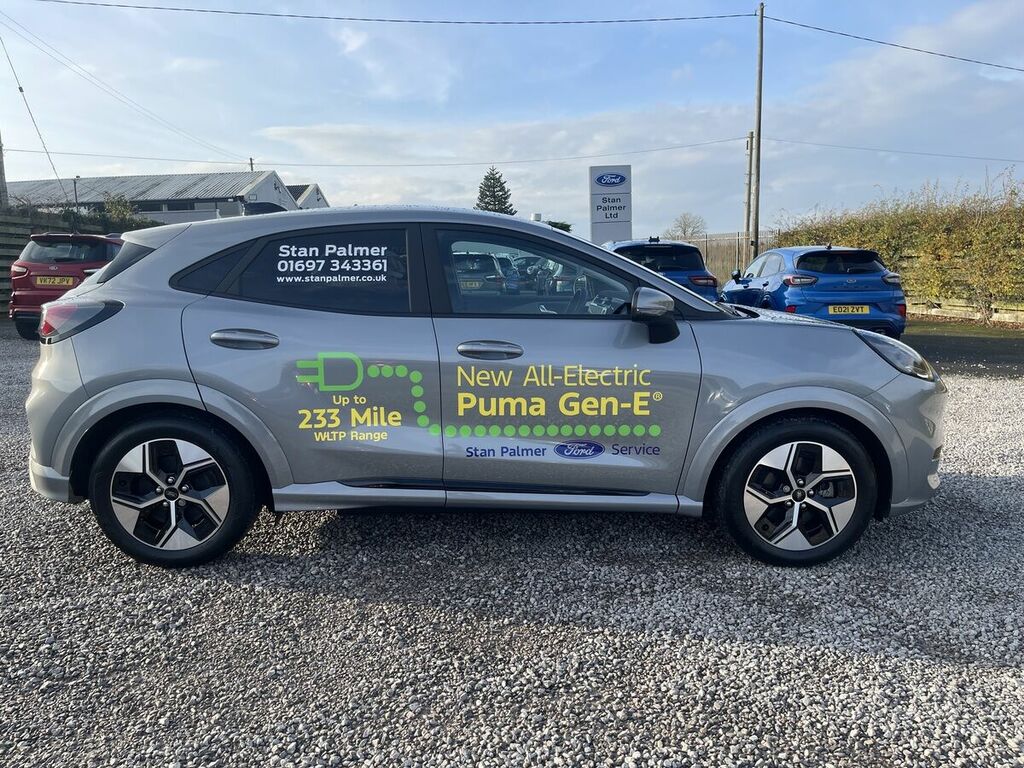 Ford Puma Standard Range 43Kwh Select Suv PE75VSP Silver #2