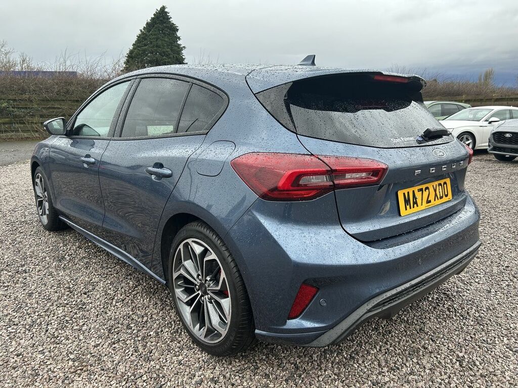 Ford Focus 1.0T Ecoboost St-line Vignale Hatchback Blue #6