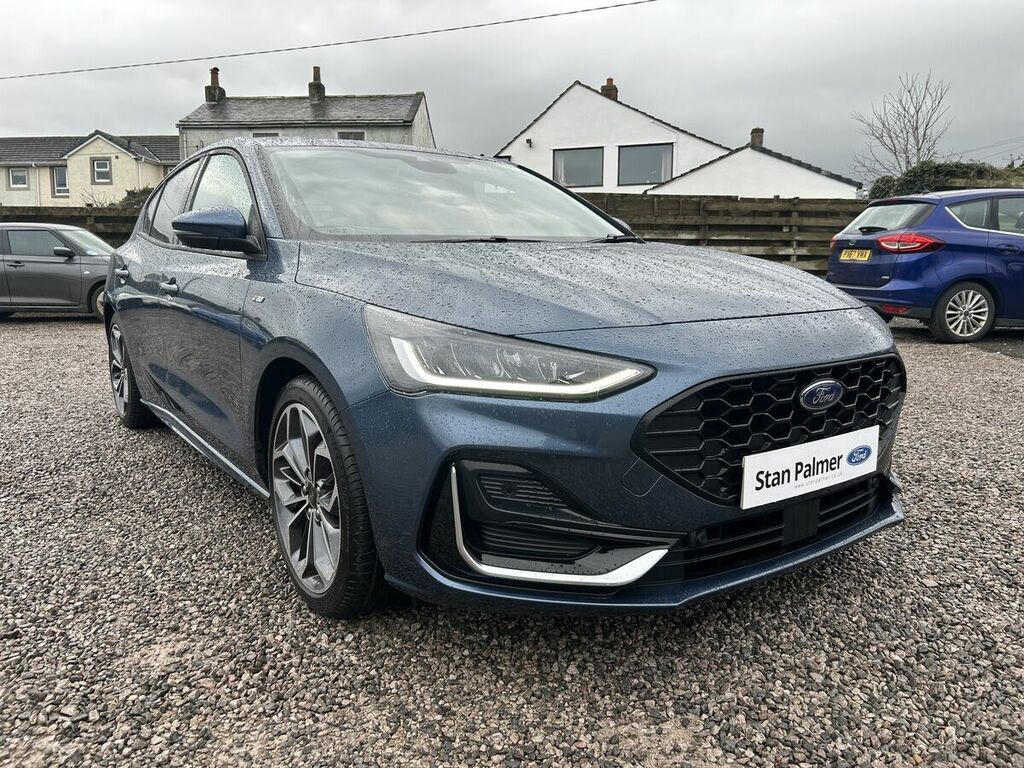 Ford Focus 1.0T Ecoboost St-line Vignale Hatchback Blue