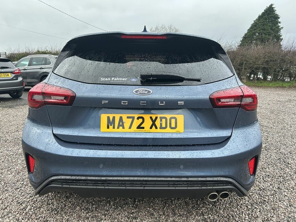 Ford Focus 1.0T Ecoboost St-line Vignale Hatchback Blue #5