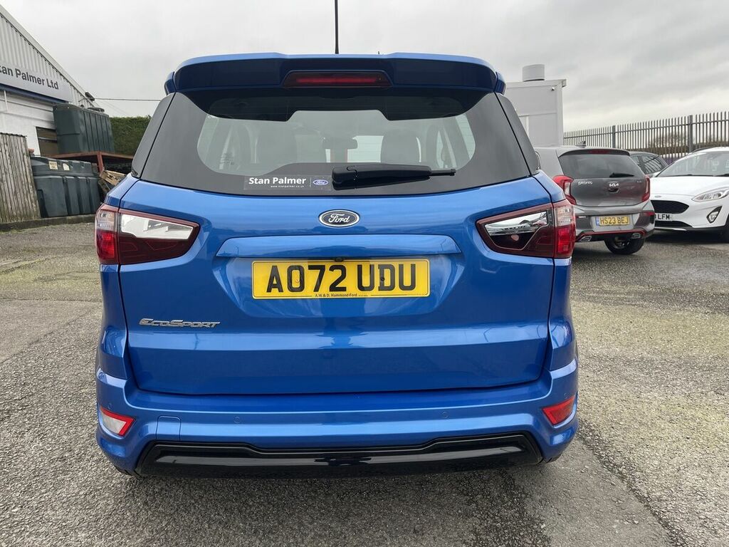 Ford Ecosport 1.0T Ecoboost Gpf St-line Suv Eu AO72UDU Blue #4