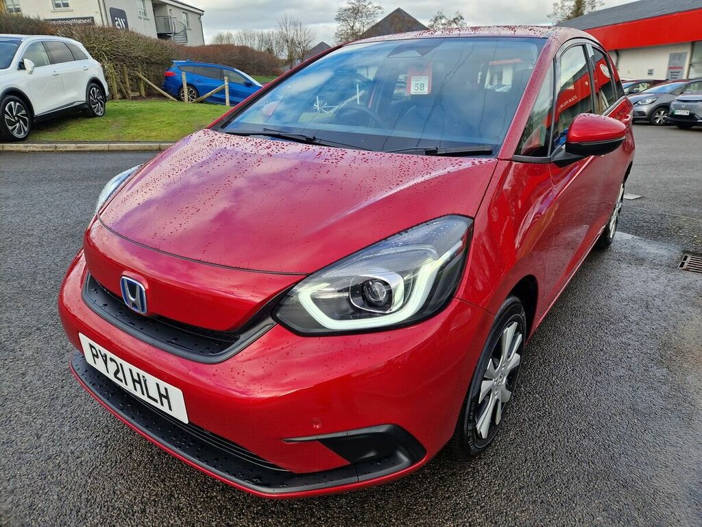 Honda Jazz 1.5 H I-mmd Sr Hatchback Hybrid Ecvt Eu PY21HLH Red #6