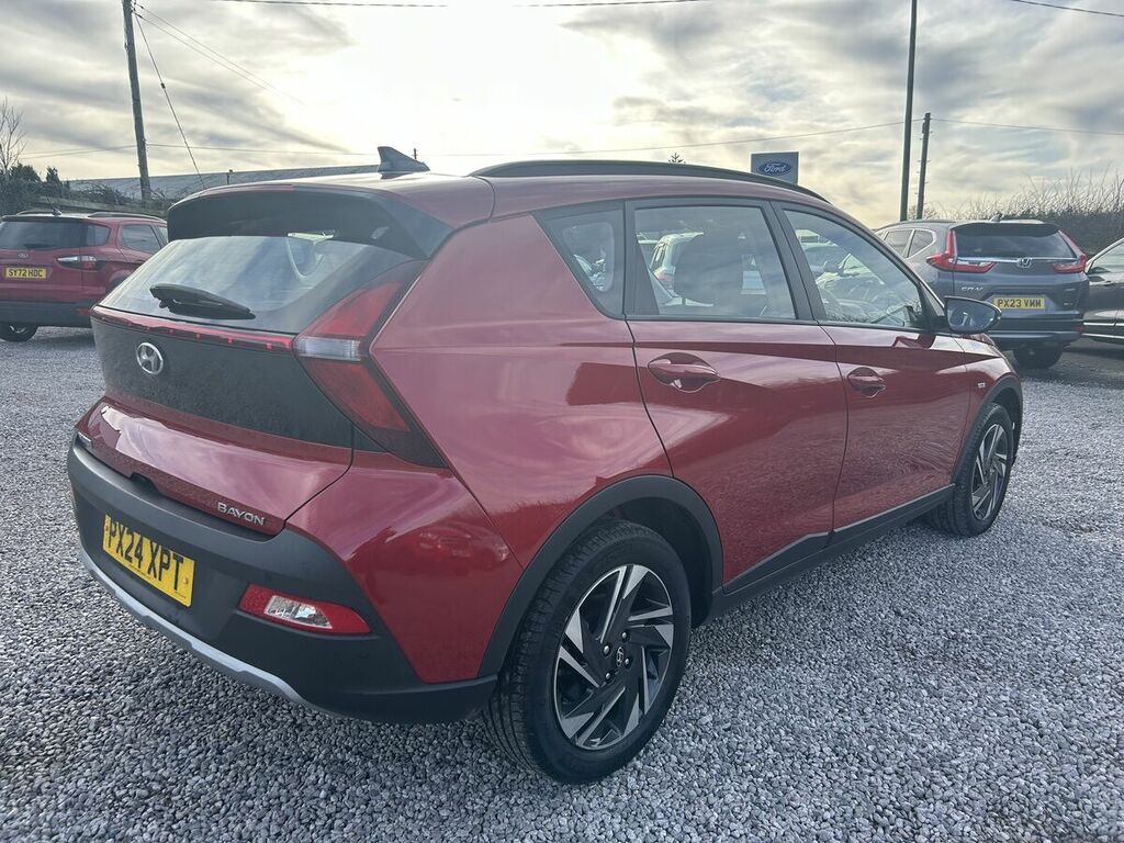 Hyundai Bayon 1.0 T-gdi Mhev Se Connect Suv Hybrid Dc PX24XPT Red #5