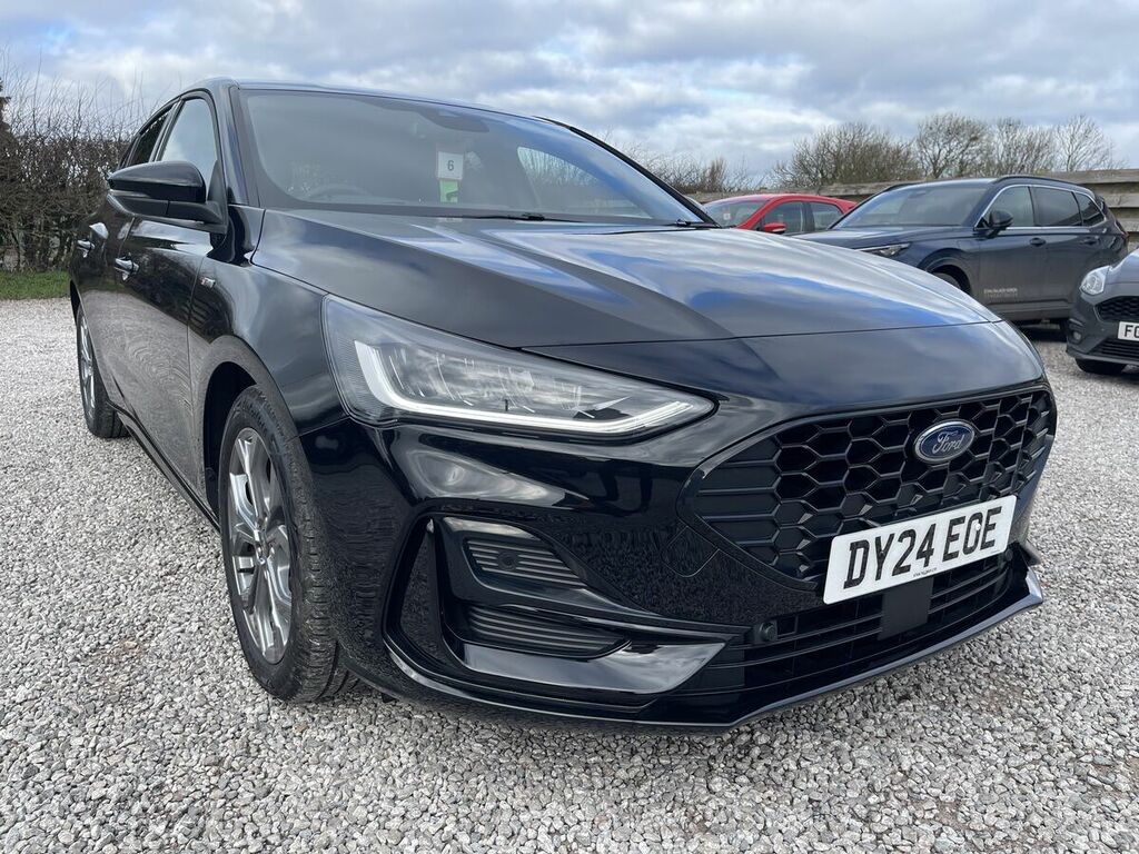 Ford Focus 1.0T Ecoboost Mhev St-line Hatchback Hy Black