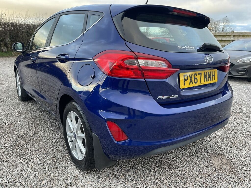 Ford Fiesta 1.1 Ti-vct Zetec Hatchback Euro PX67NNH Blue #5