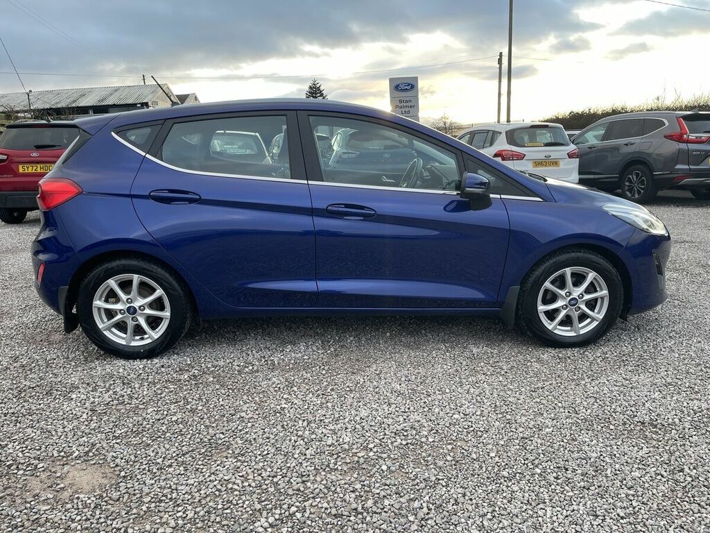Ford Fiesta 1.1 Ti-vct Zetec Hatchback Euro PX67NNH Blue #2