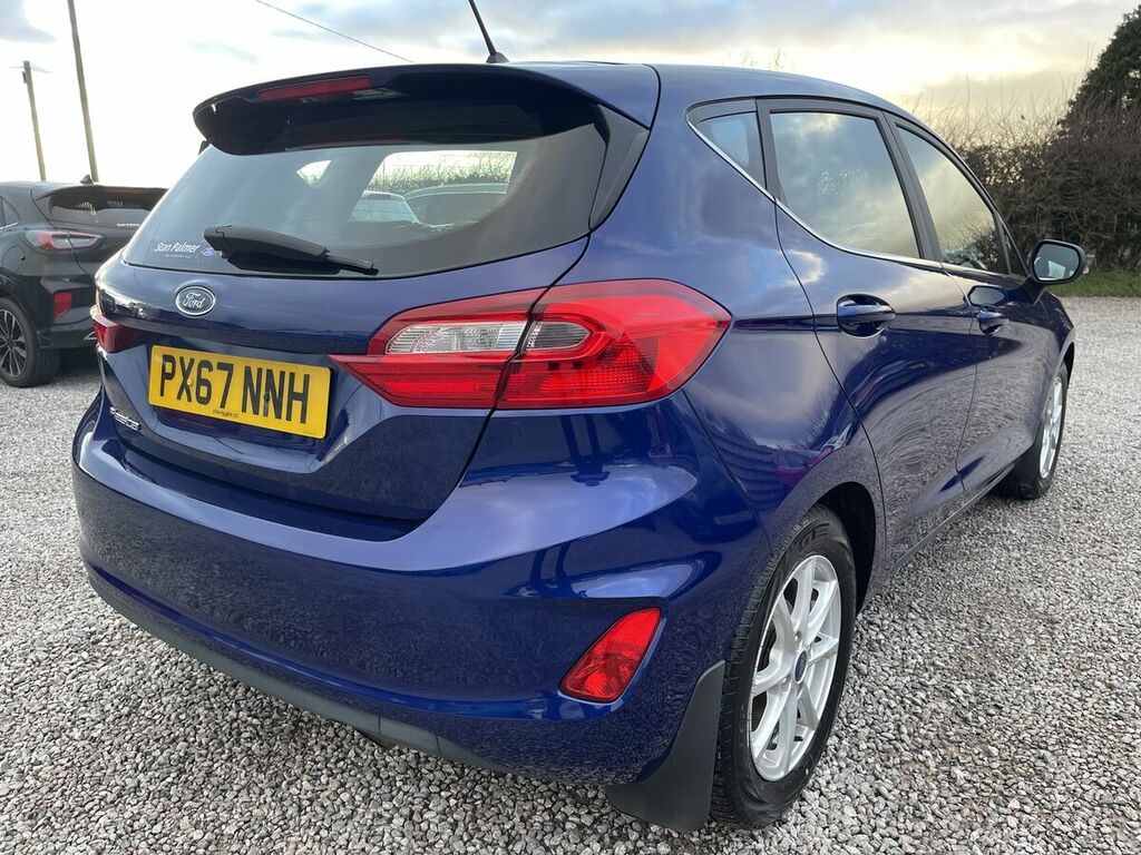 Ford Fiesta 1.1 Ti-vct Zetec Hatchback Euro PX67NNH Blue #3