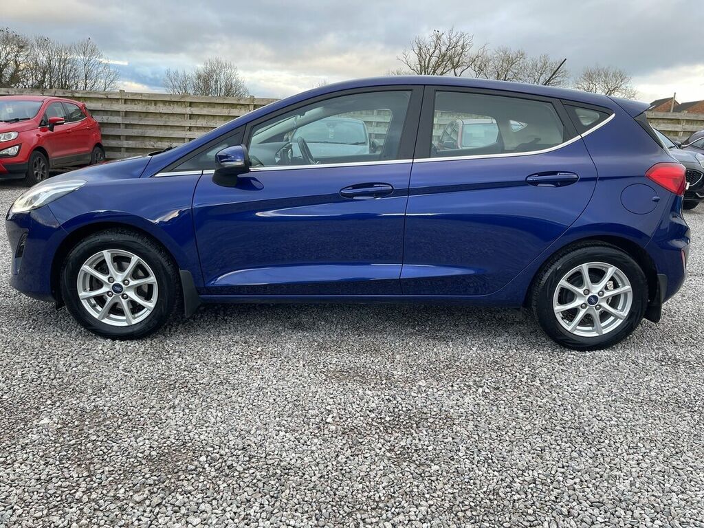 Ford Fiesta 1.1 Ti-vct Zetec Hatchback Euro PX67NNH Blue #6