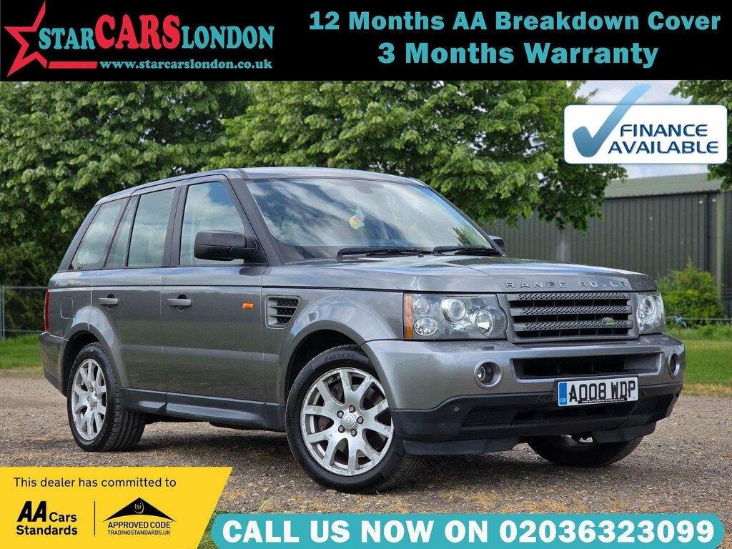 Land Rover Range Rover Sport 2.7 Td V6 Hse Station Wagon 200808 Grey