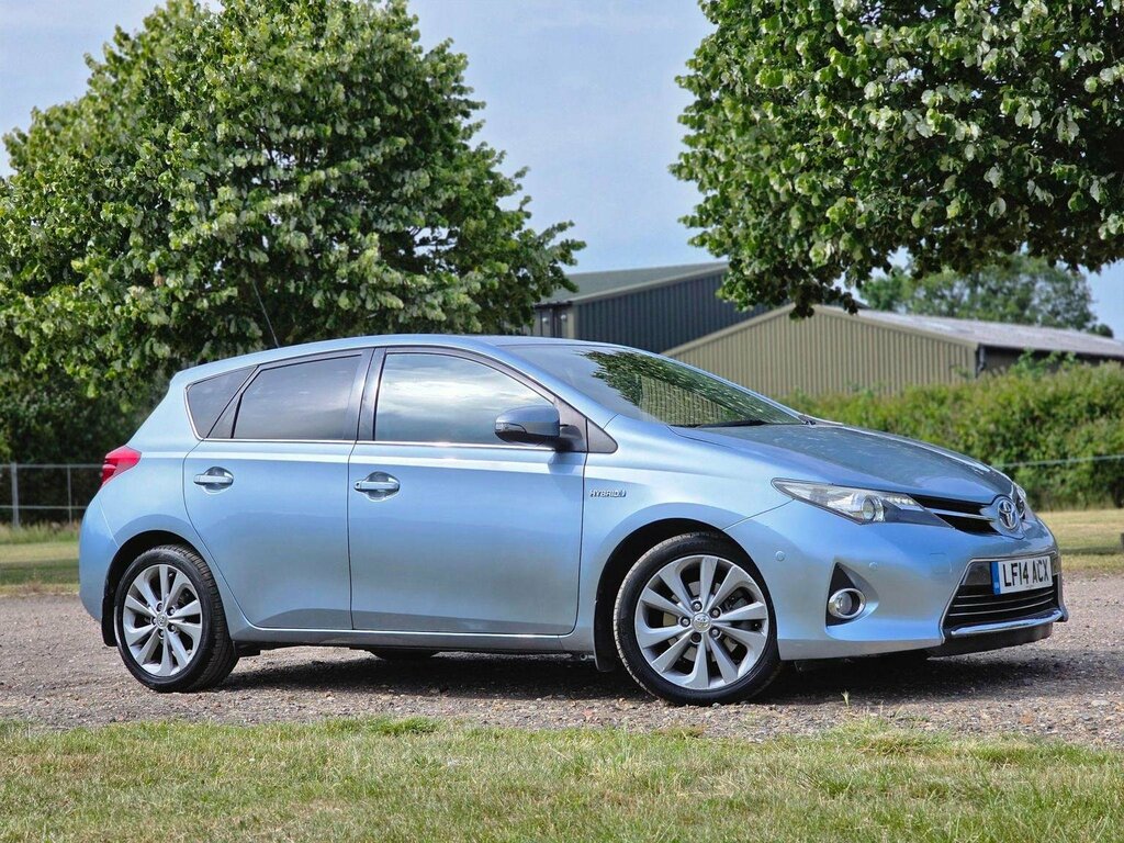 Toyota Auris 1.8 Vvt-h Excel Cvt Euro 5 Ss 201414 Blue #4
