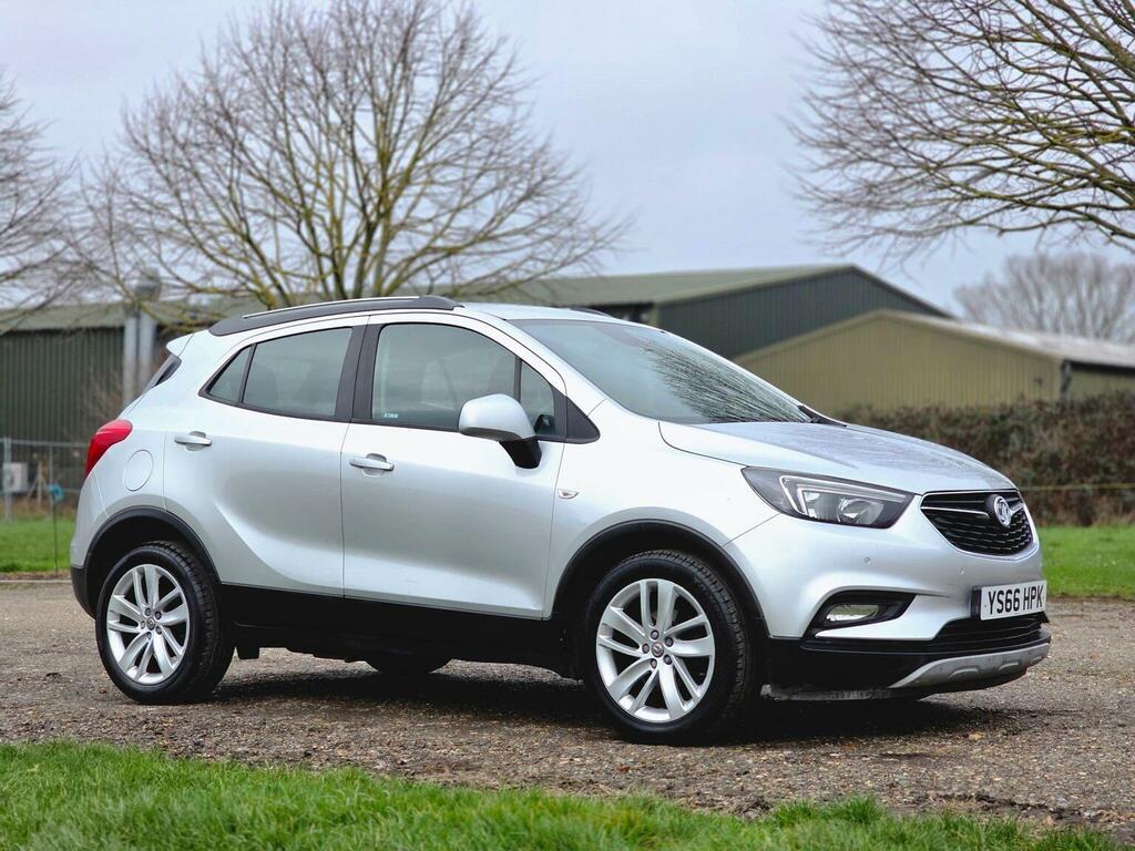 Vauxhall Mokka X 1.6I Active Euro 6 Ss 201666 YS66HPK Silver #2