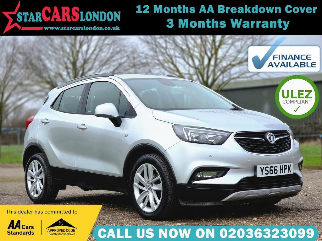 Vauxhall Mokka X 1.6I Active Euro 6 Ss 201666 Silver