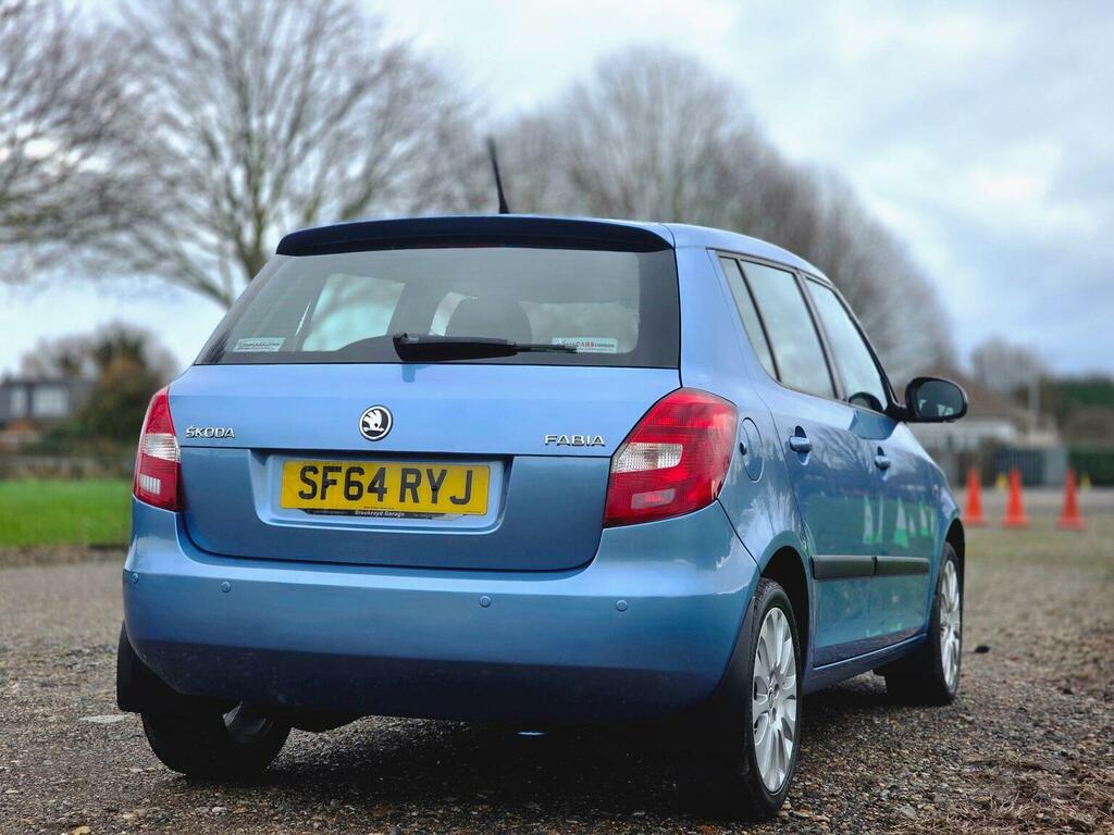 Skoda Fabia 1.2 Tsi Elegance Dsg Euro 5 201464 SF64RYJ Blue #6