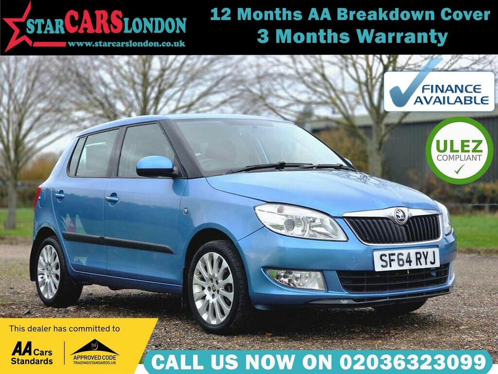 Skoda Fabia 1.2 Tsi Elegance Dsg Euro 5 201464 Blue