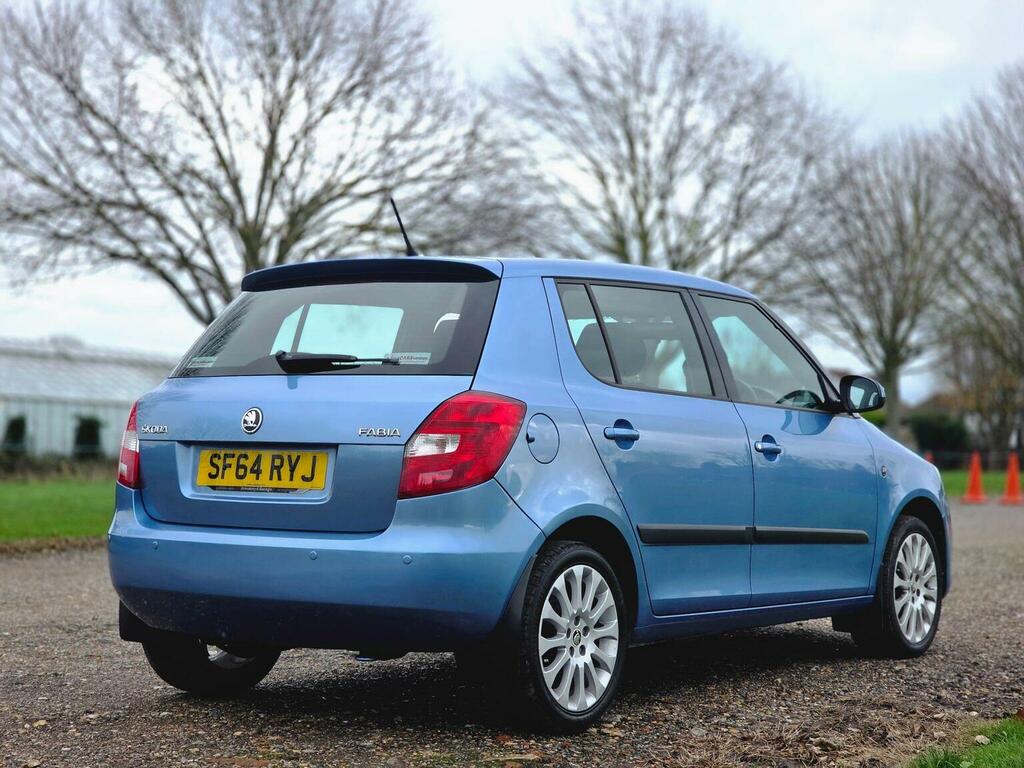Skoda Fabia 1.2 Tsi Elegance Dsg Euro 5 201464 SF64RYJ Blue #5