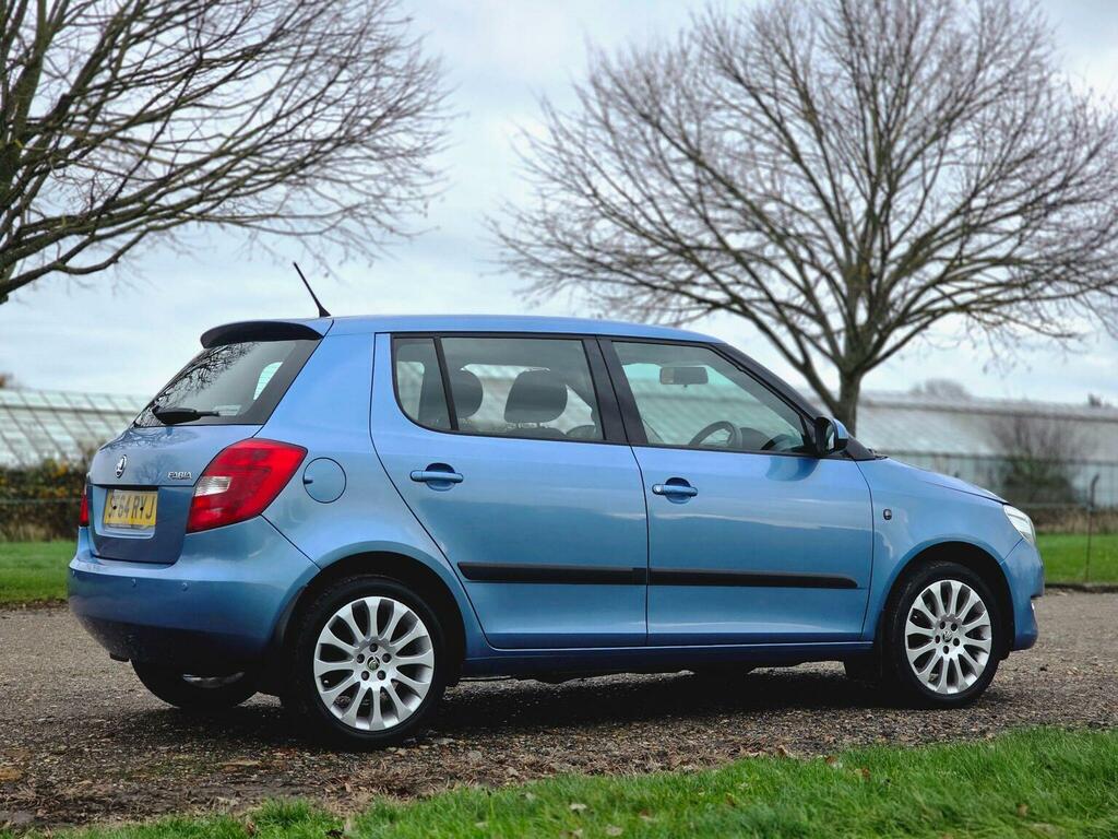 Skoda Fabia 1.2 Tsi Elegance Dsg Euro 5 201464 SF64RYJ Blue #4