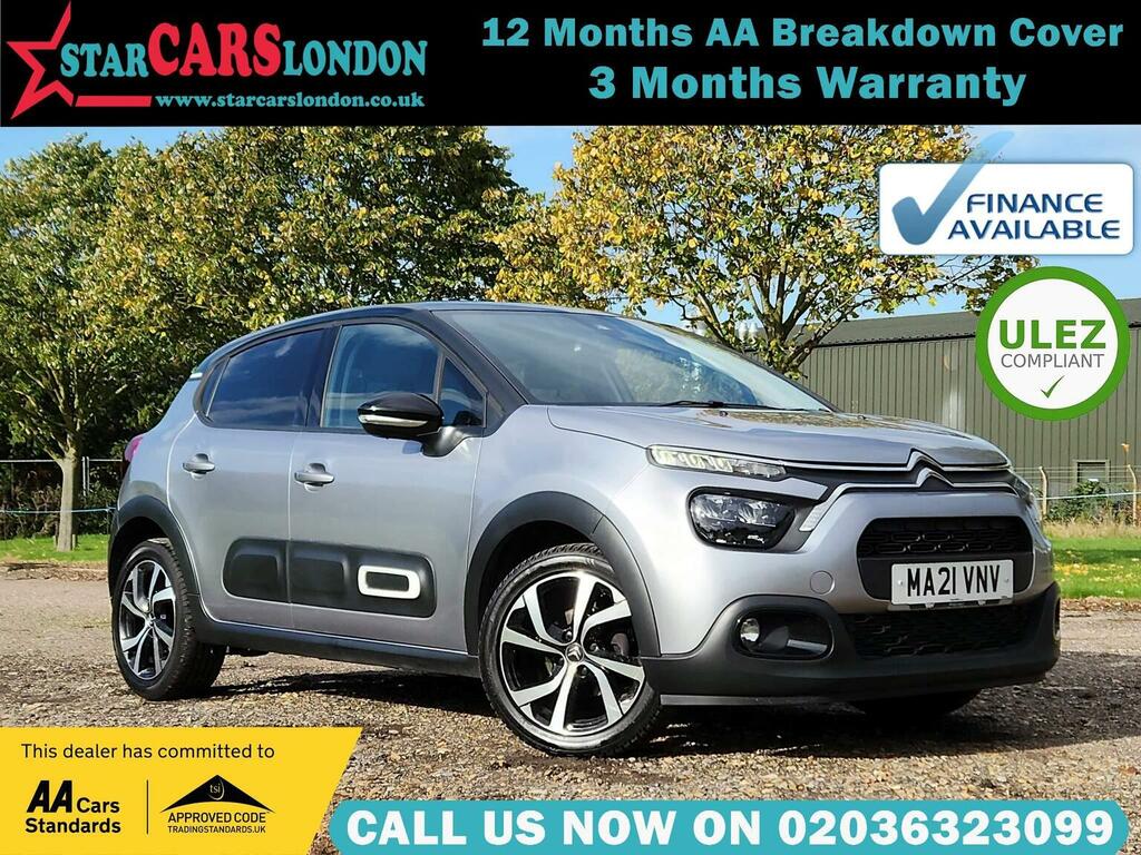 Citroen C3 1.2 Puretech Shine Plus Euro 6 Ss 202121 Grey