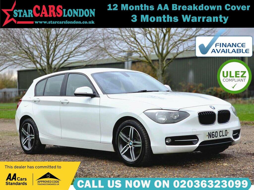BMW 1 Series 1.6 116I Sport Euro 6 Ss 201313 White