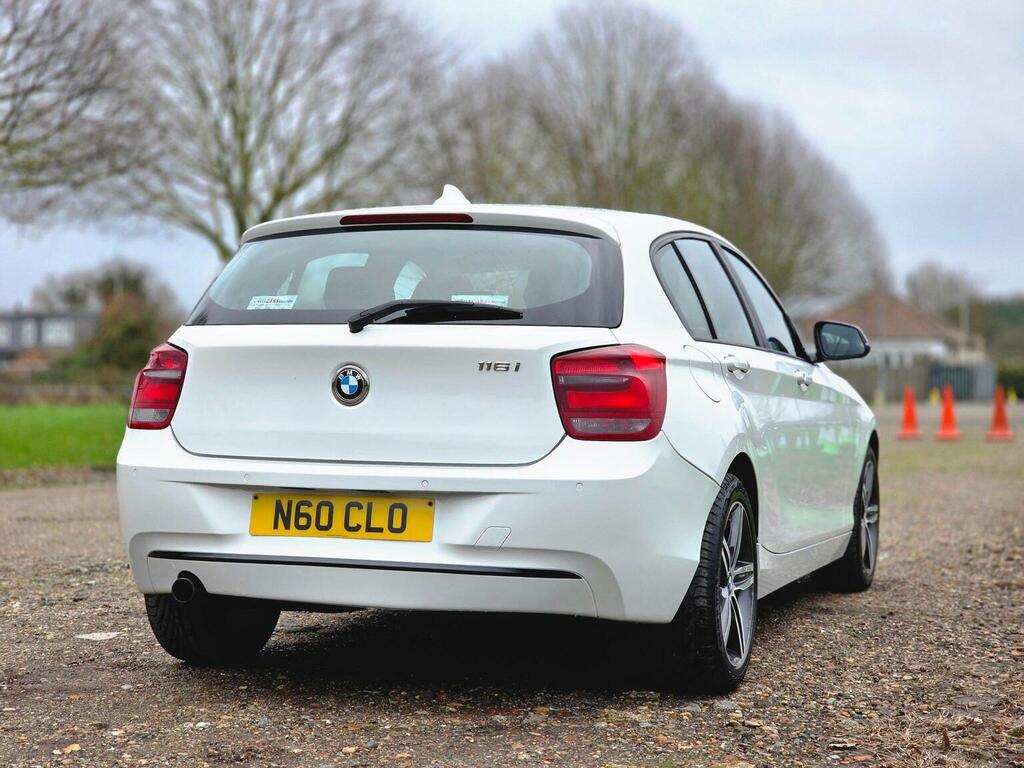 BMW 1 Series 1.6 116I Sport Euro 6 Ss 201313 N60CLO White #6