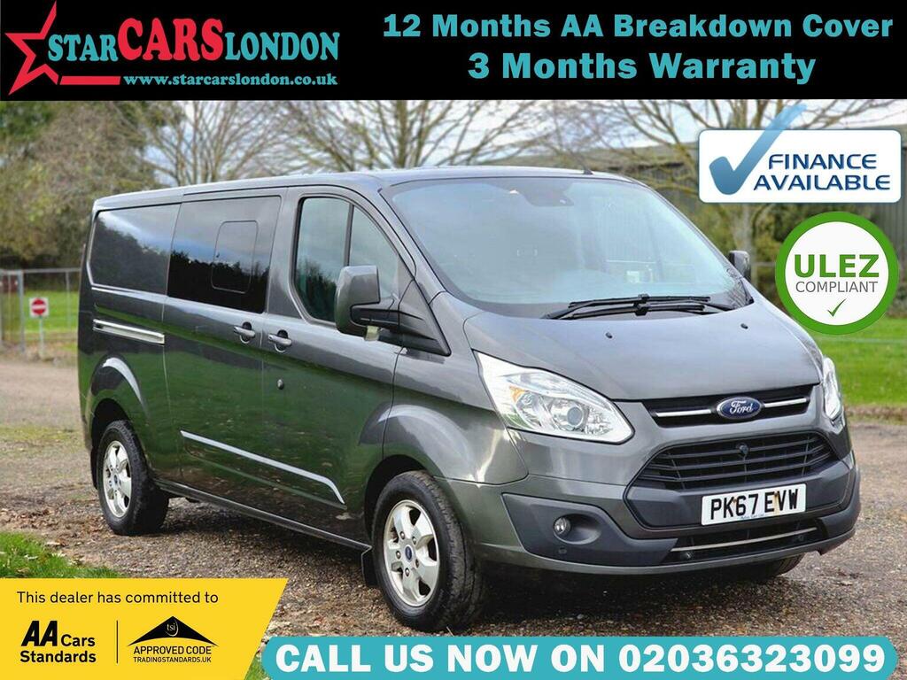Ford Transit Custom 2.0 Tdci 290 Limited L1 H1 6Dr 201767 Grey