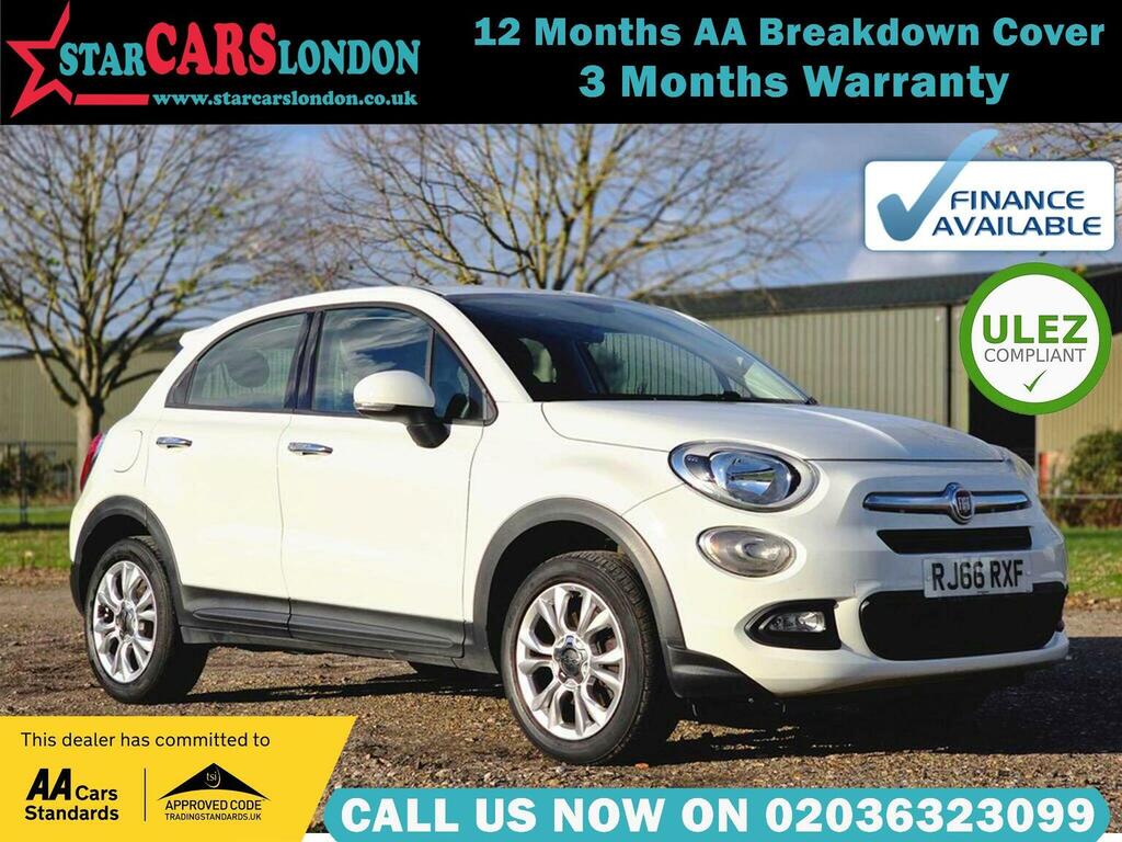 Fiat 500X 1.4 Multiair Pop Star Dct Euro 6 Ss 20166 White