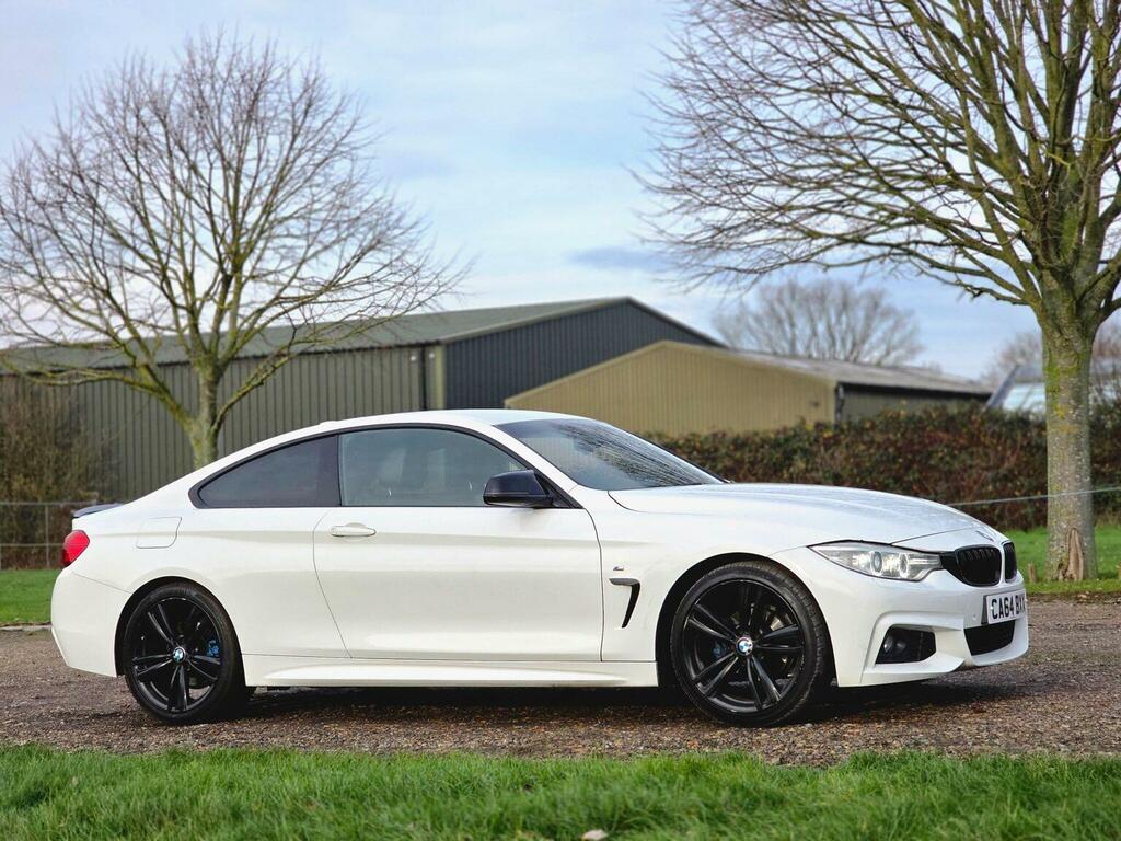BMW 4 Series 2.0 420I M Sport Euro 6 Ss 201464 White #2