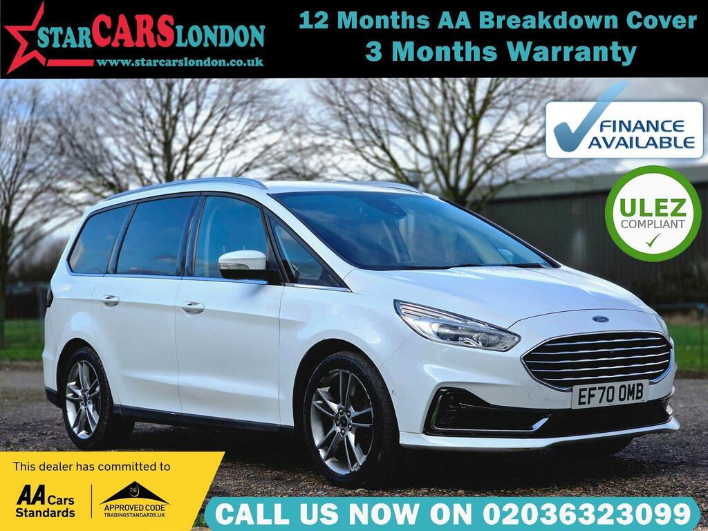 Ford Galaxy 2.0 Ecoblue Titanium Euro 6 Ss 20217 White
