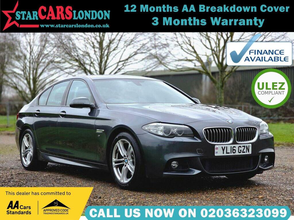 BMW 5 Series 2.0 528I M Sport Euro 6 Ss 201616 Grey