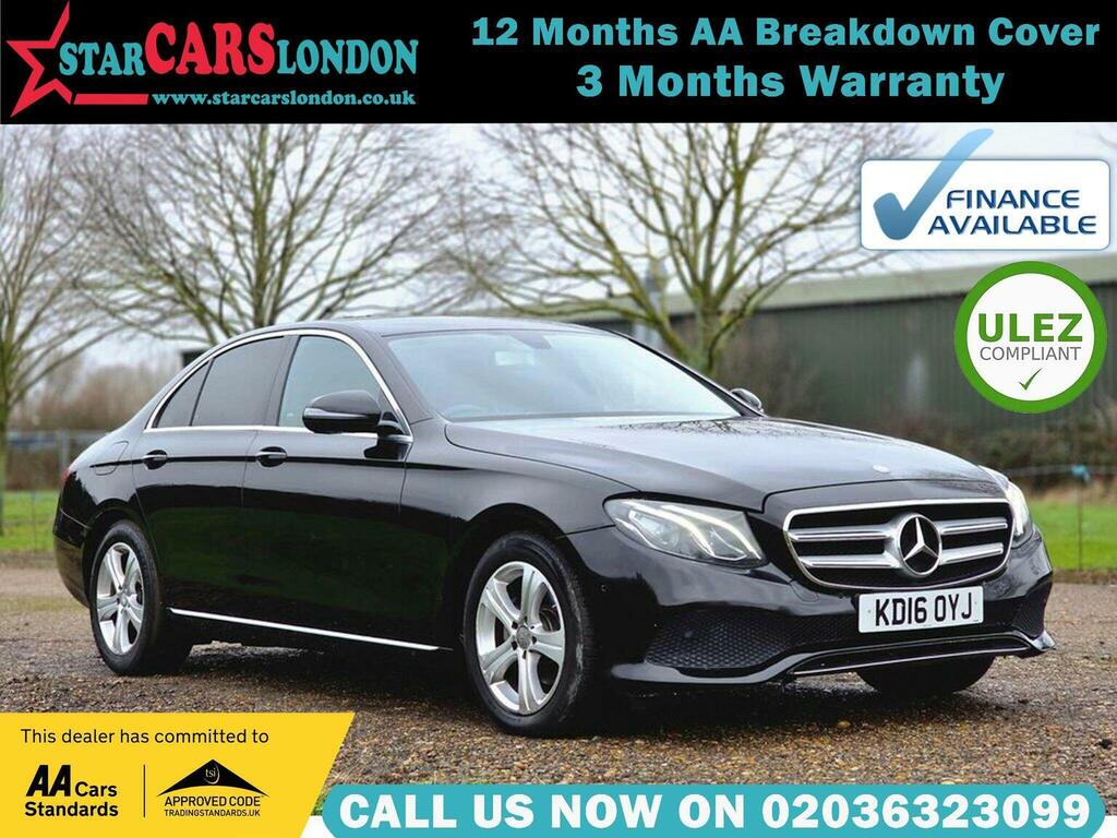 Mercedes-Benz E Class 2.0 E220d Se G-tronic Euro 6 Ss 201616 Black