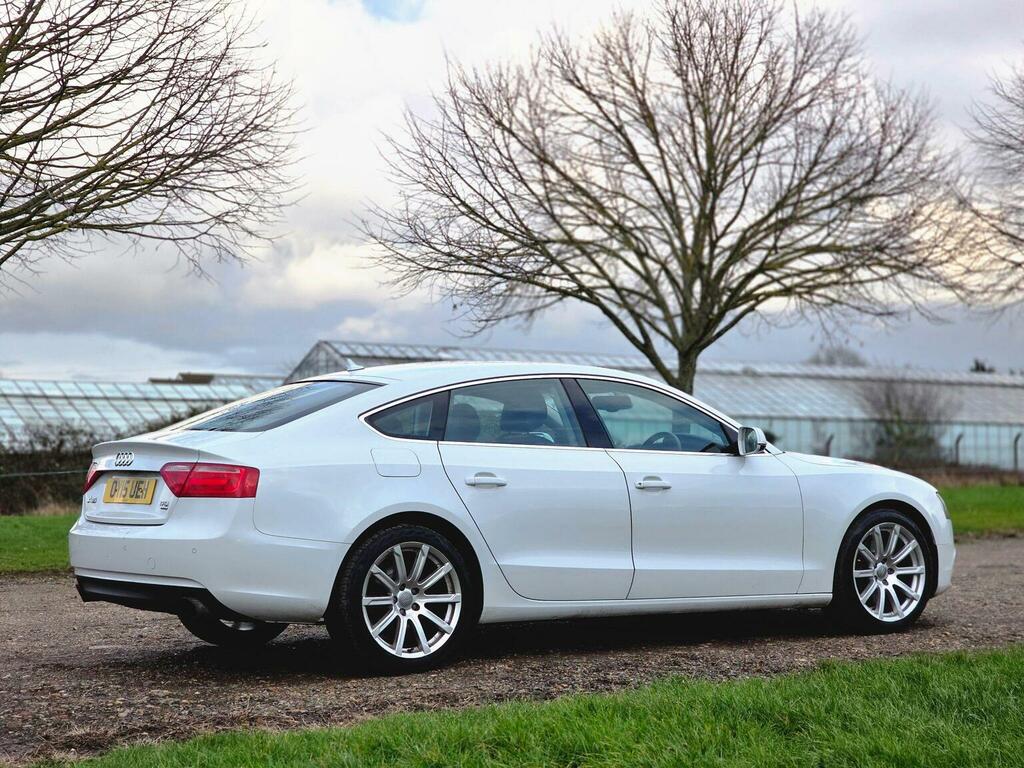 Audi A5 2.0 Tfsi Se Technik Sportback S Tronic Quattro Eur White #4