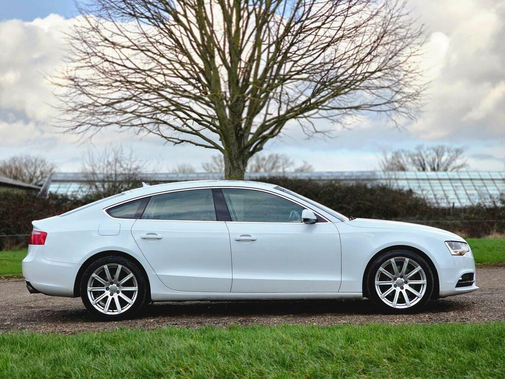 Audi A5 2.0 Tfsi Se Technik Sportback S Tronic Quattro Eur White #3