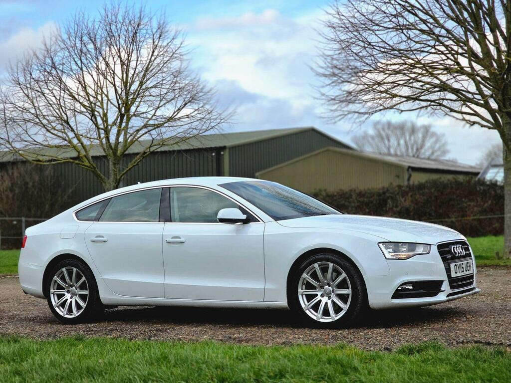 Audi A5 2.0 Tfsi Se Technik Sportback S Tronic Quattro Eur White #2