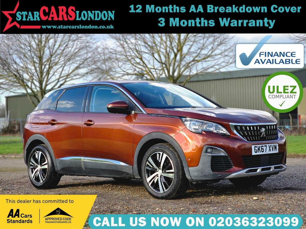 Peugeot 3008 1.6 Bluehdi Allure Eat Euro 6 Ss 201767 Brown