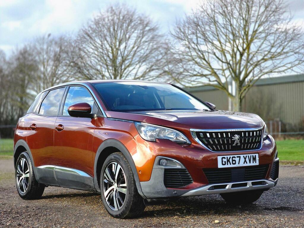 Peugeot 3008 1.6 Bluehdi Allure Eat Euro 6 Ss 201767 GK67XVM Brown #2