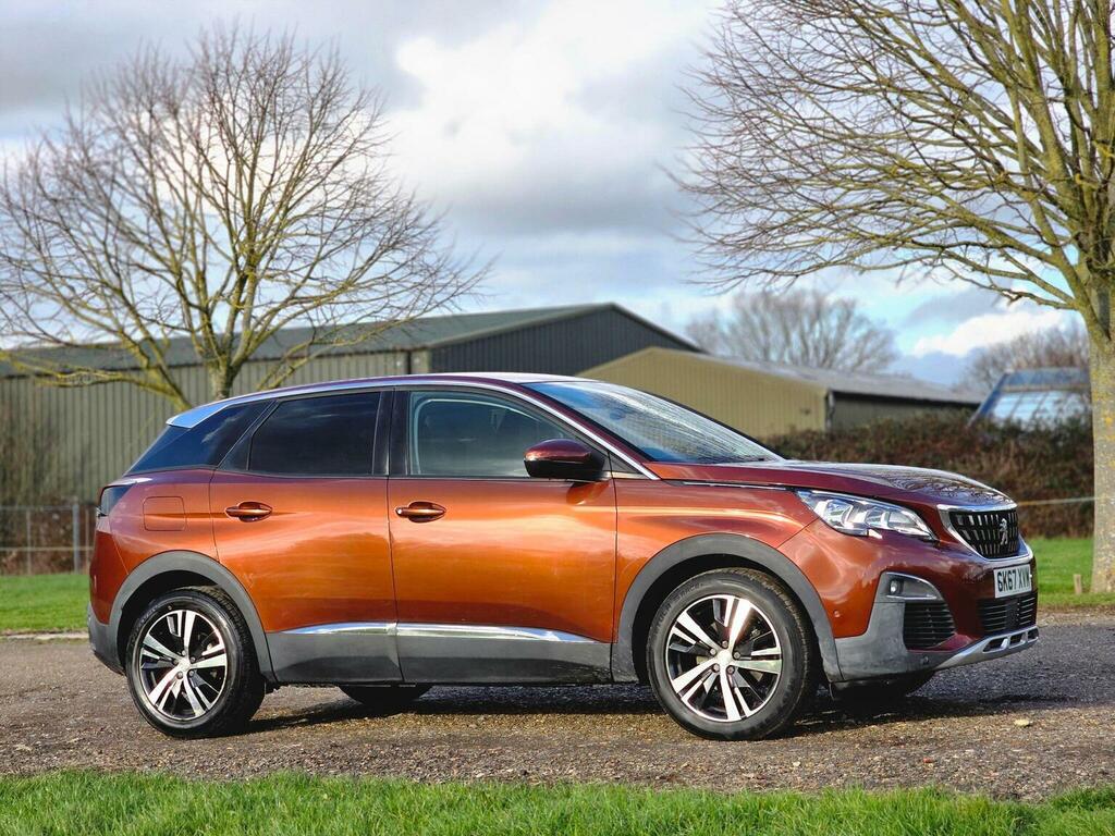 Peugeot 3008 1.6 Bluehdi Allure Eat Euro 6 Ss 201767 GK67XVM Brown #3