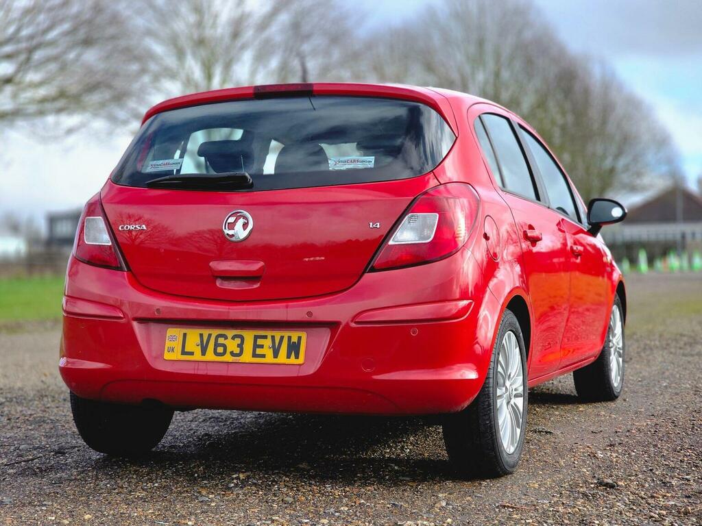 Vauxhall Corsa 1.4 16V Se Euro 5 201363 LV63EVW Red #6