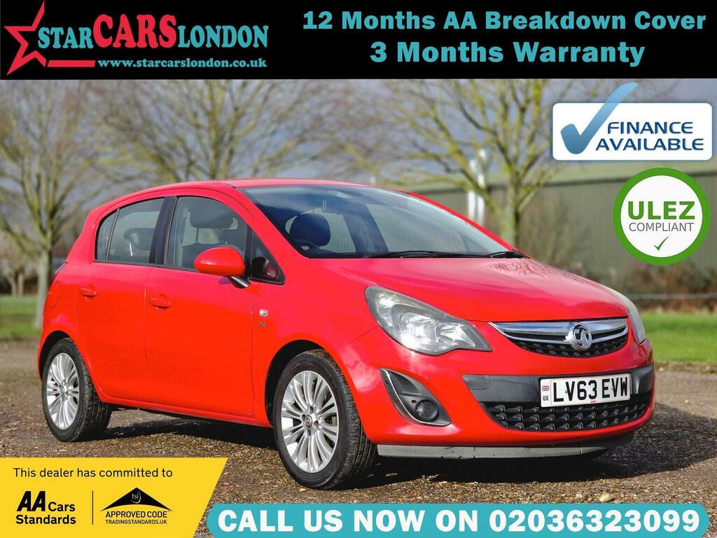 Vauxhall Corsa 1.4 16V Se Euro 5 201363 Red