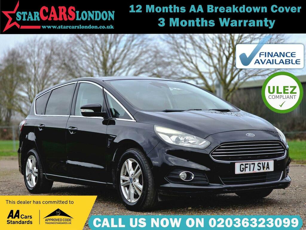 Ford S-Max 2.0 Tdci Titanium Powershift Euro 6 Ss 201 Black