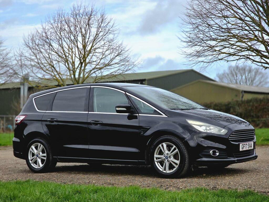 Ford S-Max 2.0 Tdci Titanium Powershift Euro 6 Ss 201 GF17SVA Black #2