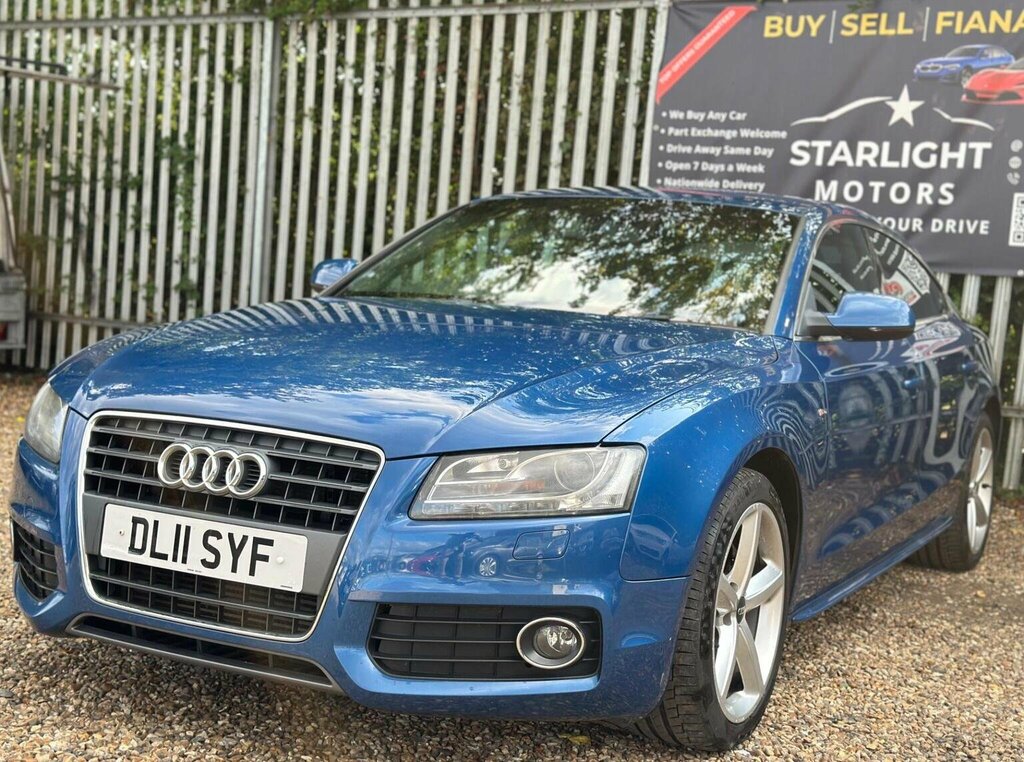 Audi A5 2.0 Tfsi S Line Sportback Euro 5 Ss Blue #5