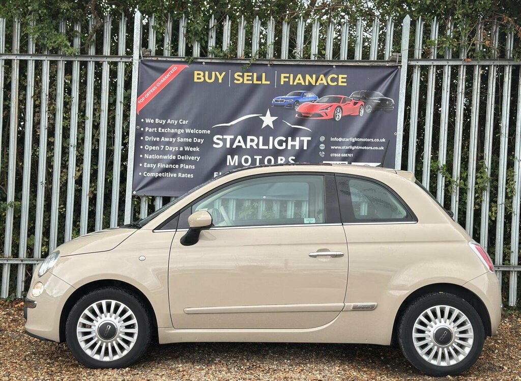 Fiat 500 1.2 Lounge Euro 4 Brown #4